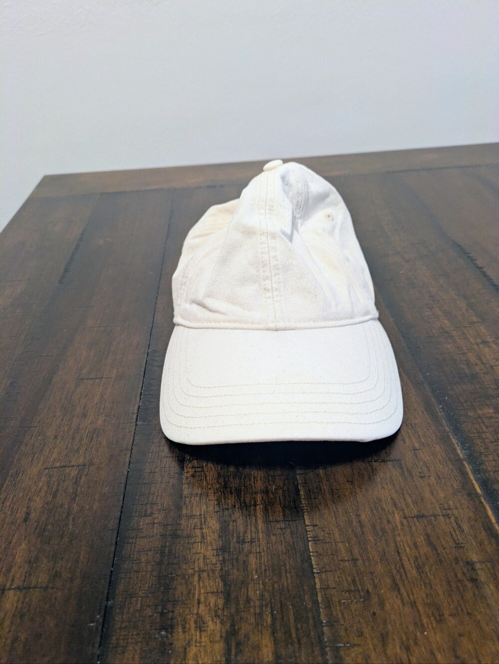 Madewell Organic Cotton Broken-in baseball cap Cream/ivory neutral
